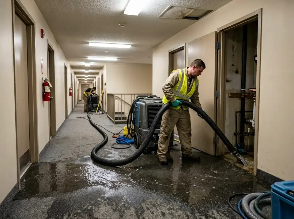 multi-unit-apartment-hallway-f-005 — frequently asked questions, Emergency Burst Pipe Water Extraction & Removal in Valley P…